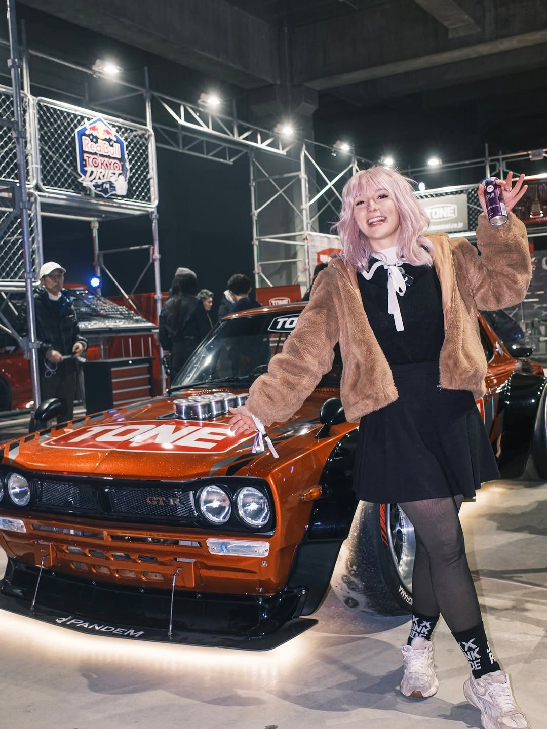 The paddock at Red Bull Tokyo Drift